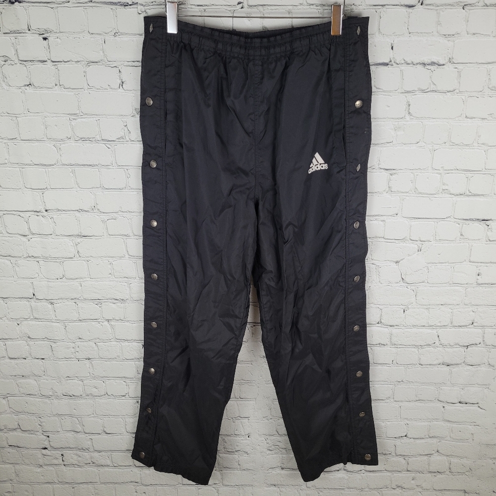 ADIDAS | vintage tear away windbreaker pants